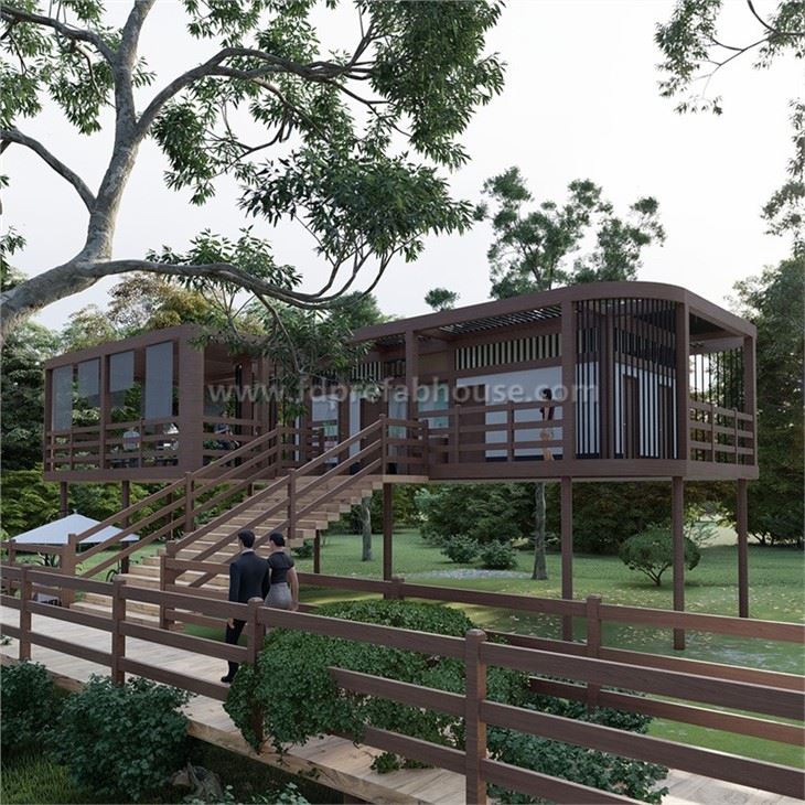 Wooden Style Prefabricated Container B&B